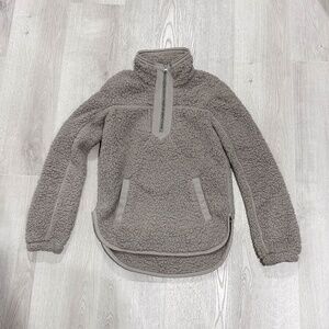 Abercrombie & Fitch Soft A&F Sherpa Pullover Sweater